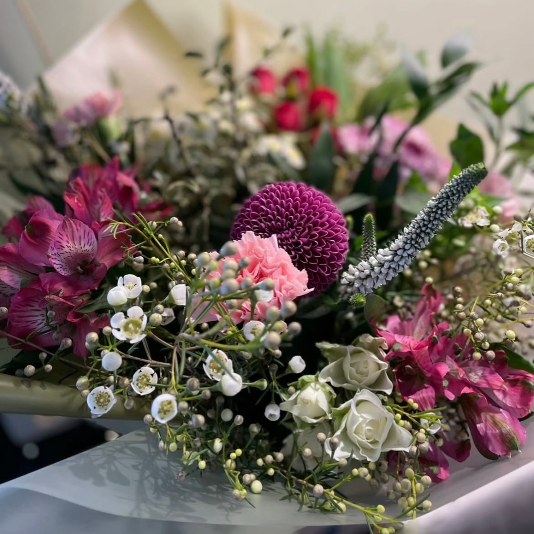 Flowers At Yorkshire Spa Retreat